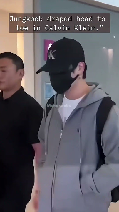Jungkook draped head to toe in Calvin Klein.” 👀👀👀👀