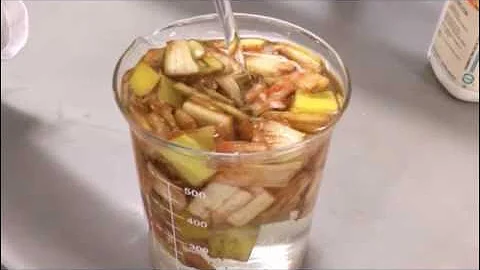 Bioplastic made with banana peels