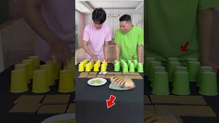 🤣Game Chaos Number Flip & Ball Guess Challenge! Part 4 #familygame #games #challenge #short