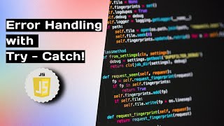 Error Handling | try - catch | exception handling #javascript