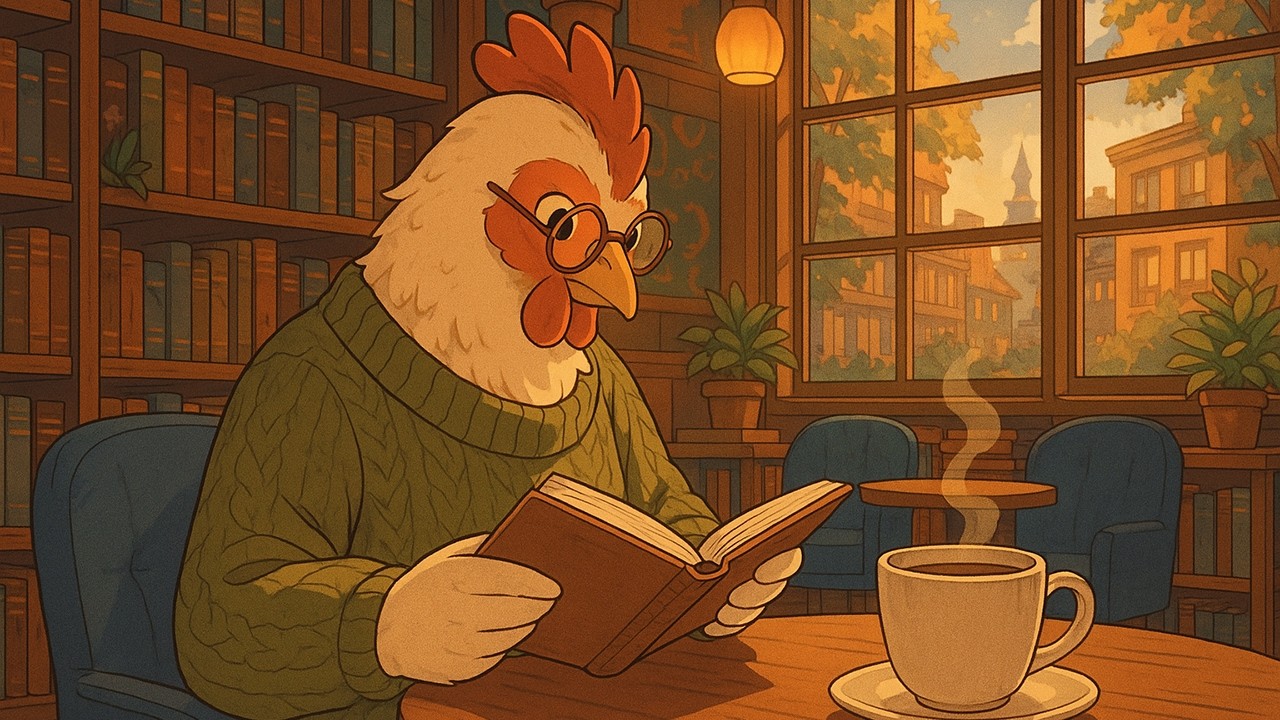 Lofi Hip Hop Mix – 4 Hour Cozy Bookstore Café for Reading, Studying & Relaxing
