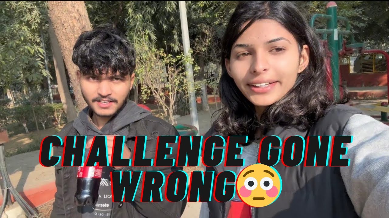 Ye Kya hogya Challenge krte krte!😳 