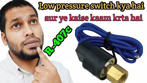 R-407C Low pressure switch kya hai aur kaise kaam krta hai 🤔❓️||Venus Tech ||