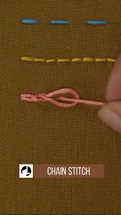 6 Basic Embroidery Stitches