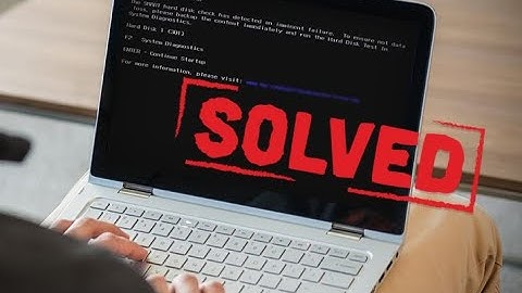 How to Disable SMART Hard Disk Error 301 in Windows 10?