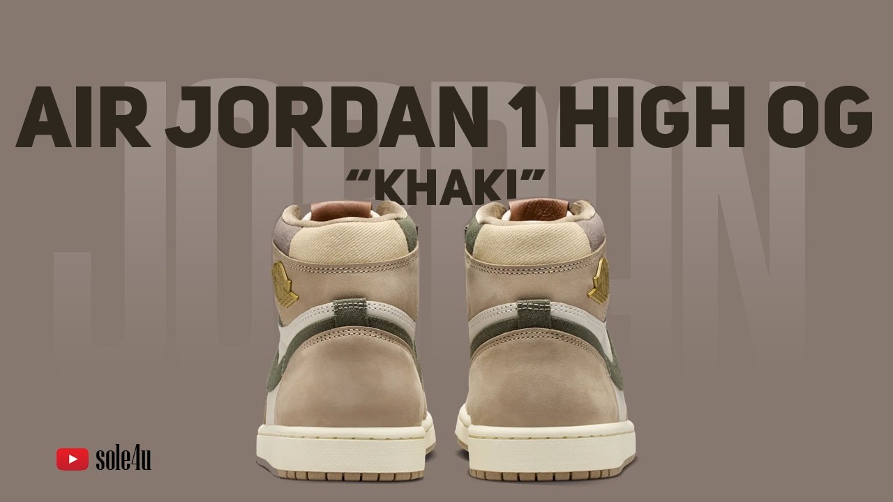 Air Jordan 1 High OG “KHAKI” | Details + Release Info | 2026 - YouTube