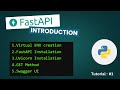FastAPI Tutorial | Introduction | Part -1 | Tamil