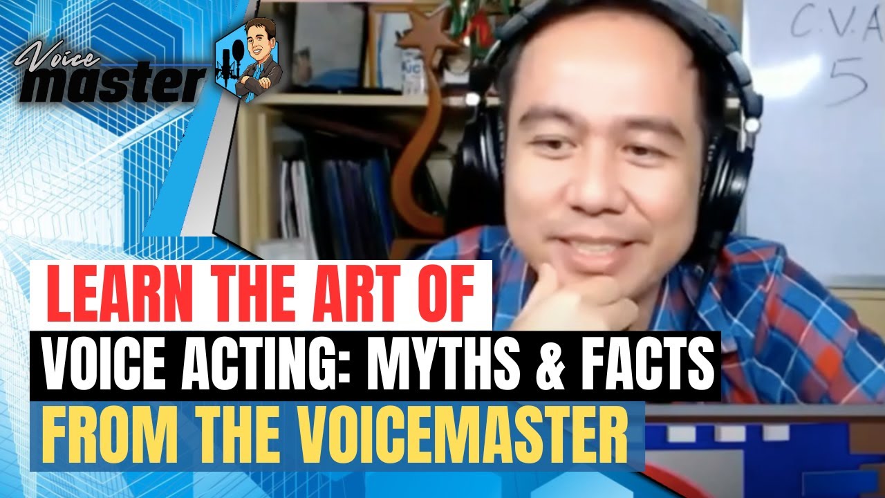 Unveiling the Secrets and Myths of Voice Acting and Dubbing with the ...