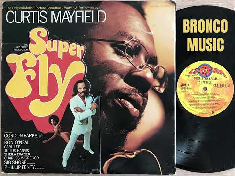 Curtis Mayfield – Super Fly – Vinyl (LP, Album, Stereo), 1972