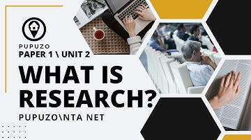 WHAT IS RESEARCH : UGC NTA NET/JRF PAPER 1: Crash Course for Exam Success