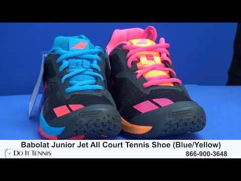 babolat jet junior tennis shoes