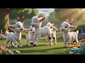 🐐 माँ बकरी और सात बच्चे | The Wolf and Seven Kids | Hindi Moral Story For Kids | 3D Animation