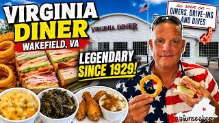 Virginia Diner Honest Review | As Seen on Diners, Drive-Ins & Dives | Legendary Since 1929!