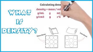What is density? How do you calculate density?