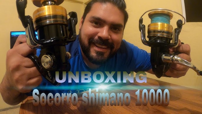 Shimano Socorro Sw 10000 the unboxing 