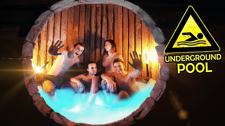 Wir bauen einen UNTERIRDISCHEN POOL in unsere HÖHLE! #2