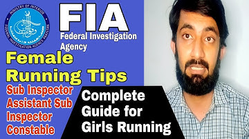 FIA Running guide for females|Females running tips and Guidance @GeoUrdubySuffiGee