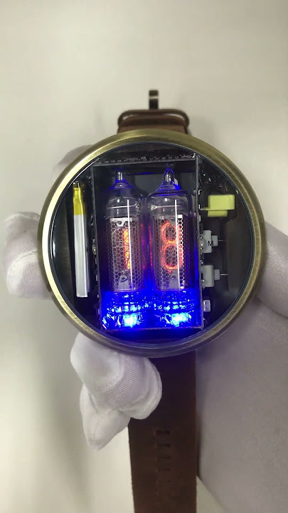 Tokyoflash Rare Font 1975 Nixie Tubes Watch Seahope limited version IN16 #tokyoflash #seahope #nixie