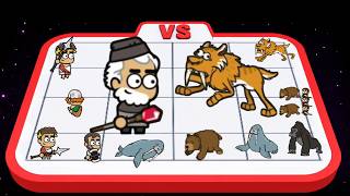 🐺 Merge Animal Part 2 | Crazy Animal Merge Battle & Evolution screenshot 2