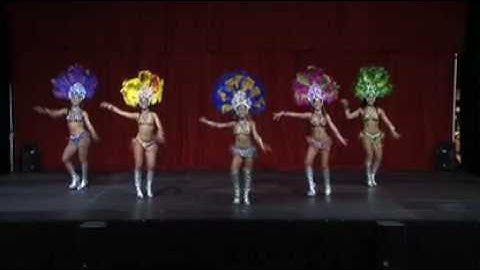 LDA Samba pro team at the Sydney Salsa Congress