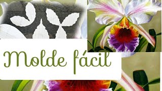 Como Fazer O Molde Atualizado Da Orqudea Cattleya Essa Nova Tcnica Voc Ainda No Viu