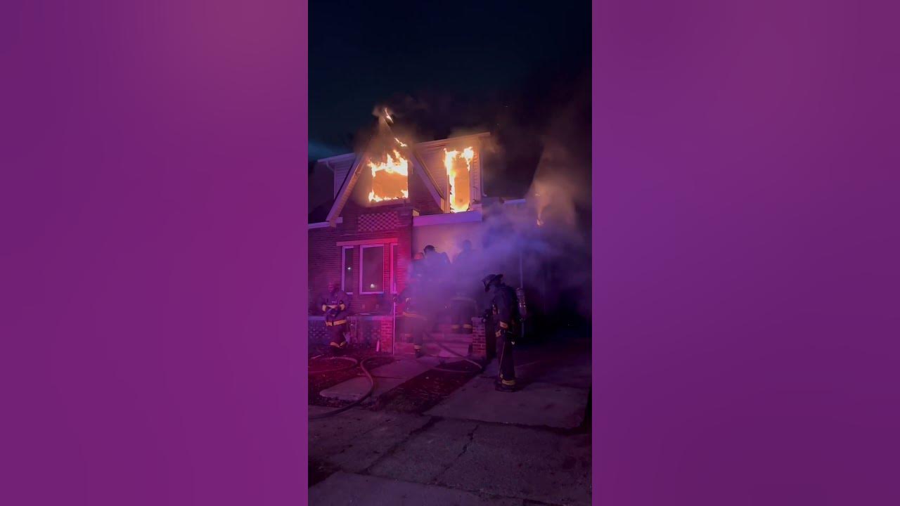 Detroit fire Making the push at a well involved dwelling fire. YouTube