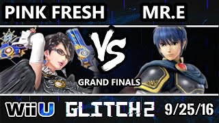 Glitch 2 Smash 4 - VGBC | Pink Fresh (Bayonetta) Vs. SS | Mr. E (Marth) SSB4 Grand Finals