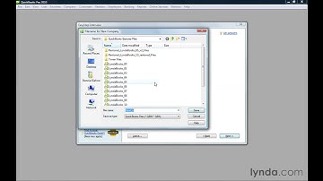 QuickBooks Tutorial - Set up a company file