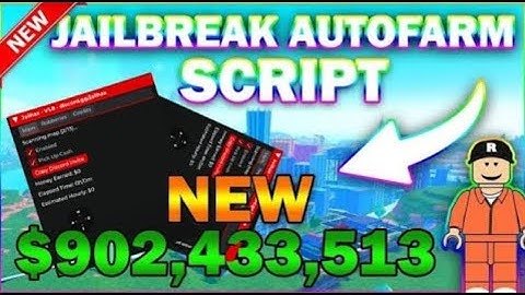 *NEW* JailBreak Script (PASTEBIN 2025) ( AUTOROB , INFINITE MONEY , AUTOFARM )