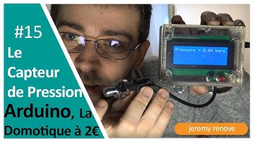 PRESSURE SENSOR AND ARDUINO WITH HOME AUTOMATION FOR 2€