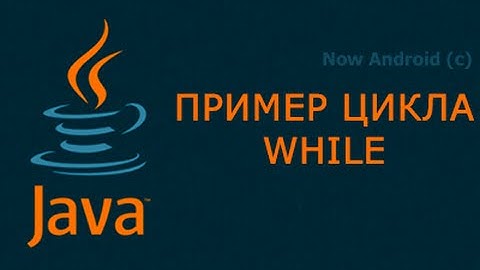 Пример цикла while на Java