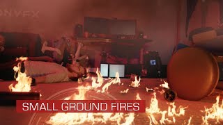 Small Ground Fires - Stock Footage Collection From ActionVFX