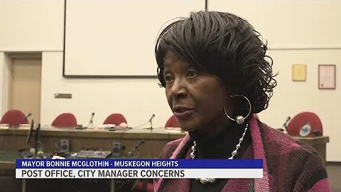 Unable to hold meeting, Muskegon Heights mayor talks city manager position, post office relocation