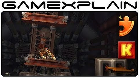 Donkey Kong Country Returns: Cog Jog 7-5 (Puzzle Pieces, KONG Letters Guide, Walkthrough)