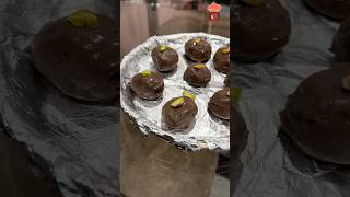 Chocolate Stuffed Dates with Almond 🍫 | Healthy Sweet Snack #shorts