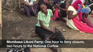 Chaos at Likoni ferry channel as GSU officers descend on commuters