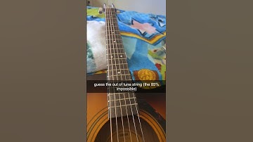 guess which string is out of tune #guitar #shortsvideo - ALC-42 #317 Productions Extras
