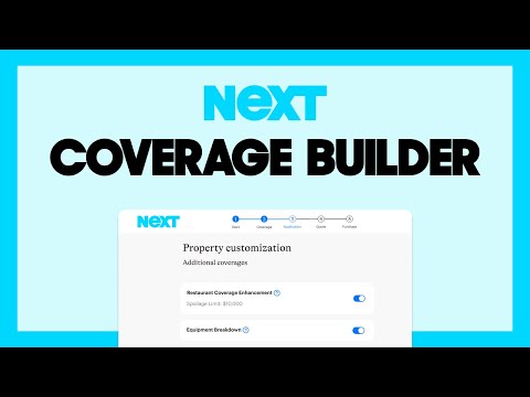 NEXT Insurance: Coverage Builder