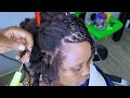 Simple Sngle Crochet braids