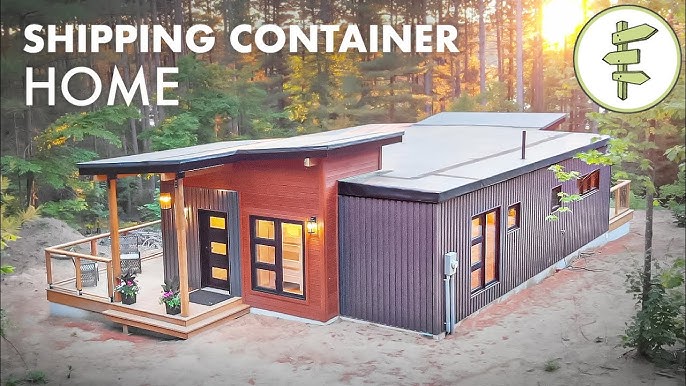 Mind-Blowing Modular Shipping Container Home with Open-Concept Design -  Full Tour 