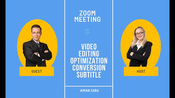 I will edit zoom video, zoom recording, zoom meeting, zoom interview, edit zoom calls
