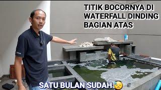 LEAK POINT IS ANSWERED |  MINIMALIST KOI POOL |  PERUM DHARMAHUSADA SURABAYA