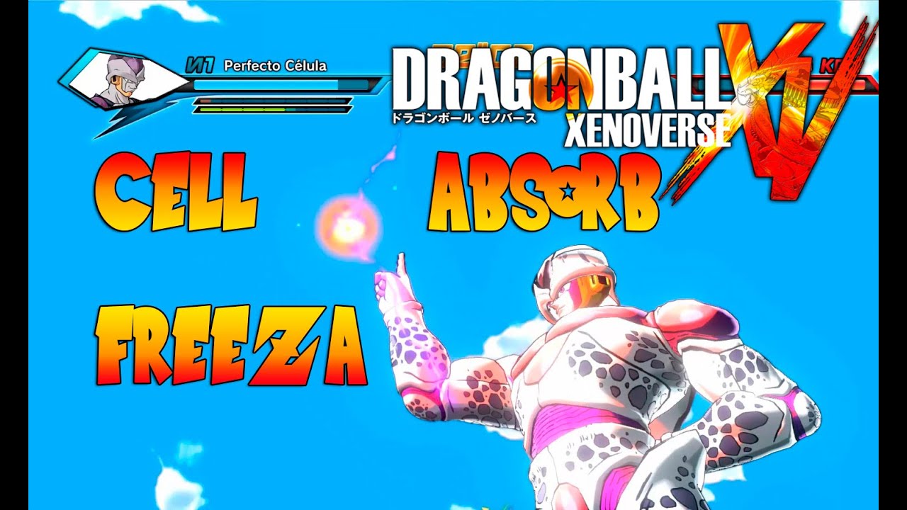 Cell Absorb Freeza - Dragon Ball Xenoverse MOD / Cell Absorbe a Freezer games people play