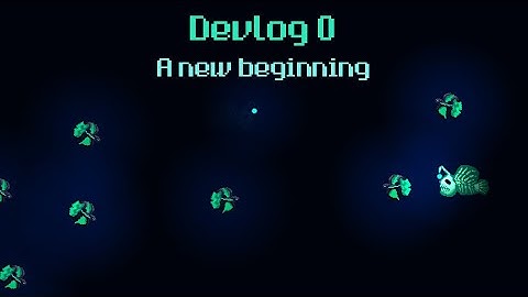 Fish Game Devlog 0 - I have no idea what I