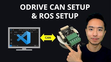 ODrive CAN Bus Setup and ROS Setup for BLDC Motor Control