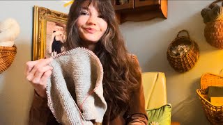 Ending my flop era! Knitting garments that will fit me one day… [I lost the game of yarn chicken]🧶🐓