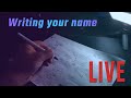 ASMR | Writing your name #27 - Replay