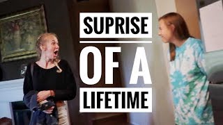SURPRISING FAMILY IN AMERICA AFTER 6 MONTHS ABROAD!!!