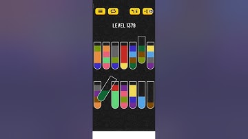 water sort puzzle - level 1379