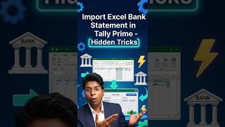 Import Excel Bank Statement in Tally Prime Hidden Tricks